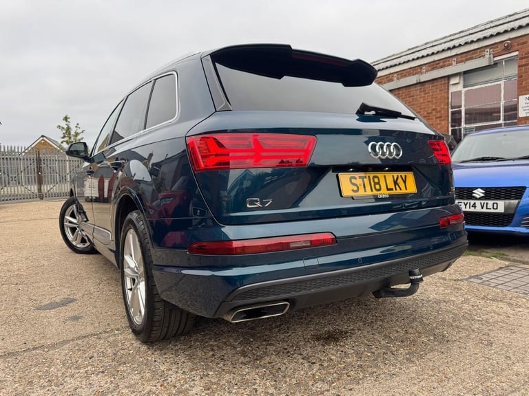 2018 Audi Q7 3.0 TDI V6 S line Tiptronic quattro Euro 6 (s/s) 5dr ESTATE Diesel Automatic