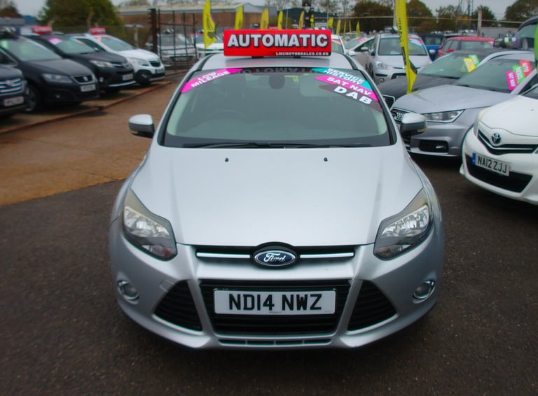 2014 Ford Focus Automatic 1.6 Titanium Navigator Hatchback 5dr Petrol Powershift