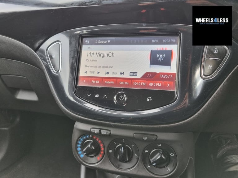 2015 Vauxhall Corsa 1.4i ecoFLEX SRi Euro 6 5dr Hatchback Petrol Manual