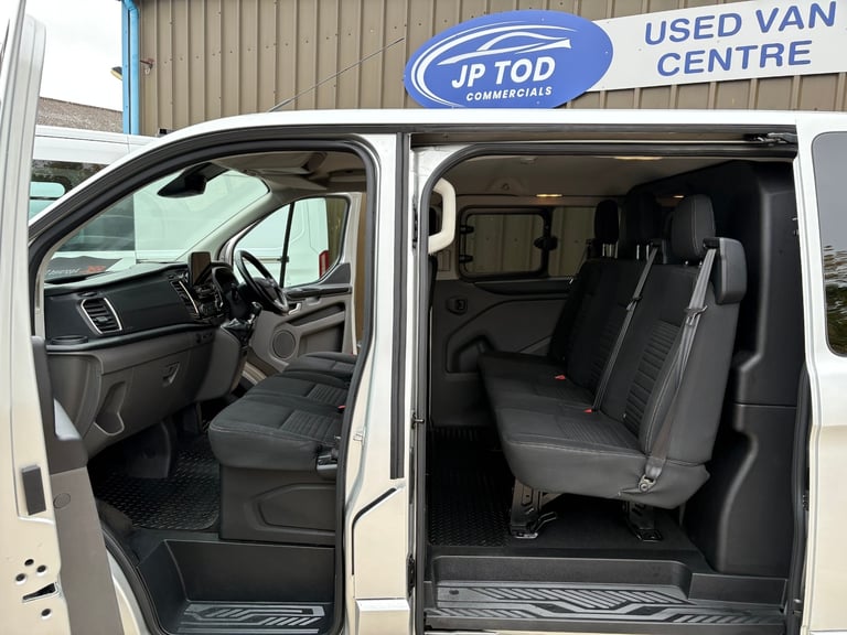 2021 Ford Transit Custom 2.0 EcoBlue 130ps Low Roof D/Cab Limited Van PANEL VAN Diesel Manual