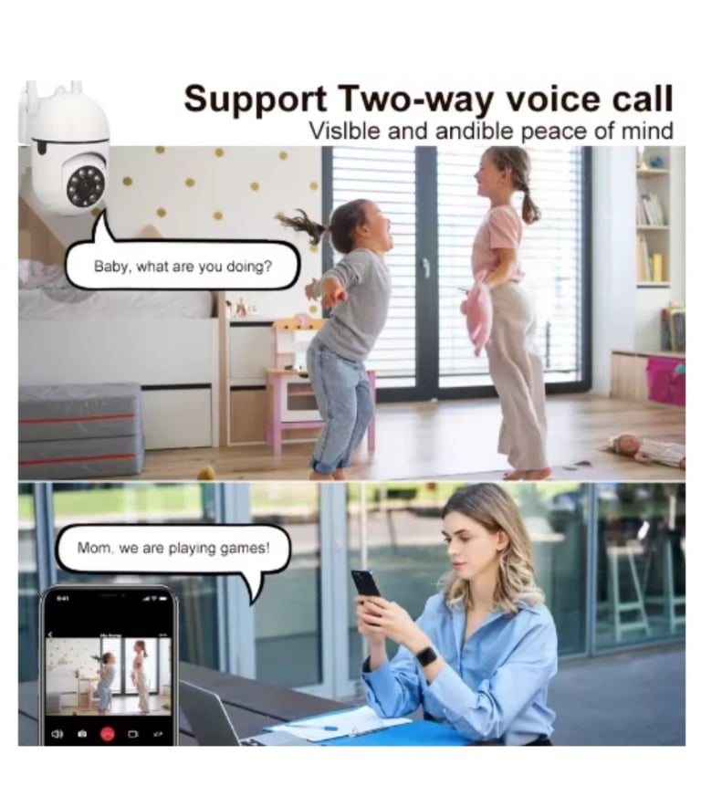 5G 1080P IP Camera Wireless WIFI Outdoor CCTV HD PTZ Smart Home Security IR Cam
