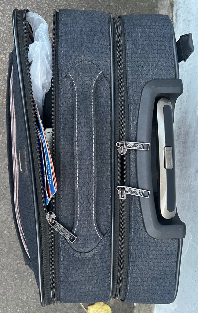 Static Rolling CarryOn Computer Bag