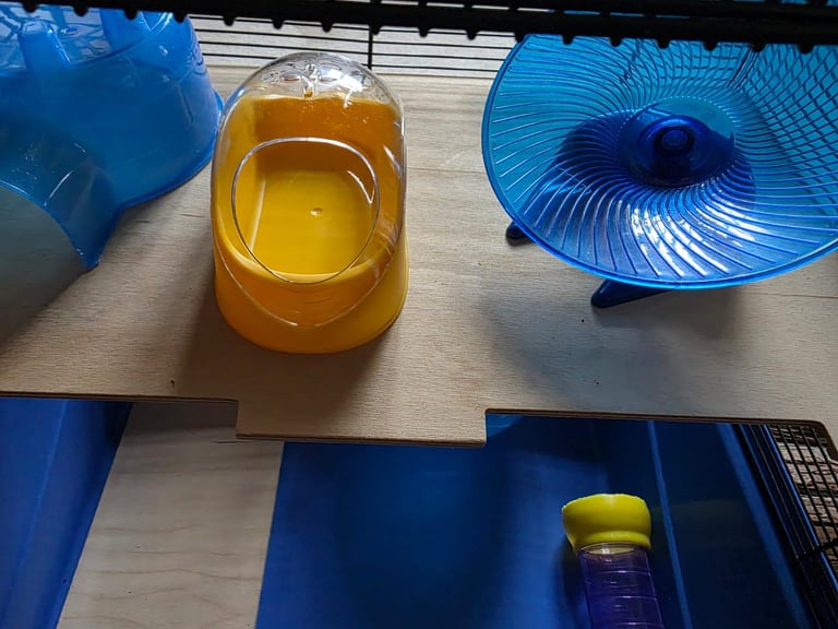 Large hamster cage 39" long x 21" wide x 19 " high