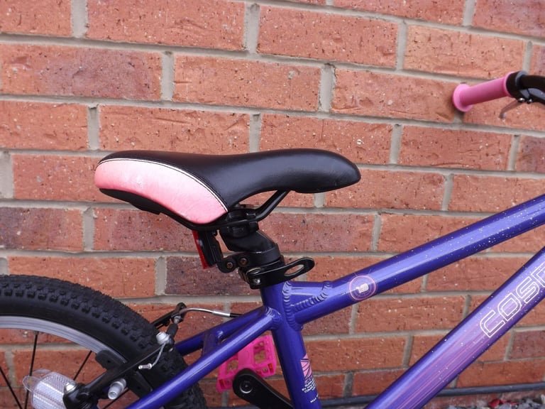 Carrera Cosmos Kids Bike - 16" Wheel - Purple / Pink