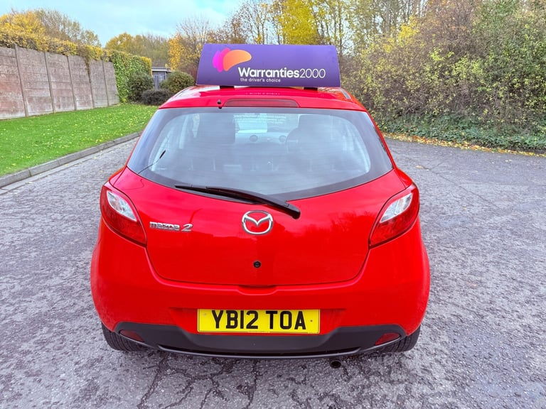 2012 12 MAZDA 2 1.3 TS 5 DOOR PETROL MANUAL £35 TAX LOW INSURANCE SMART MOTOR