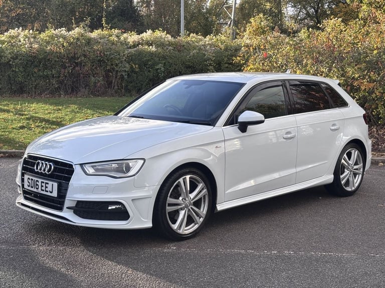 image for 2016 Audi A3 1.4 TFSI 125 S Line 5dr [Nav] HATCHBACK PETROL Manual