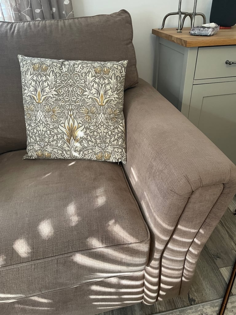 Leather Sofa and 2 Chairs