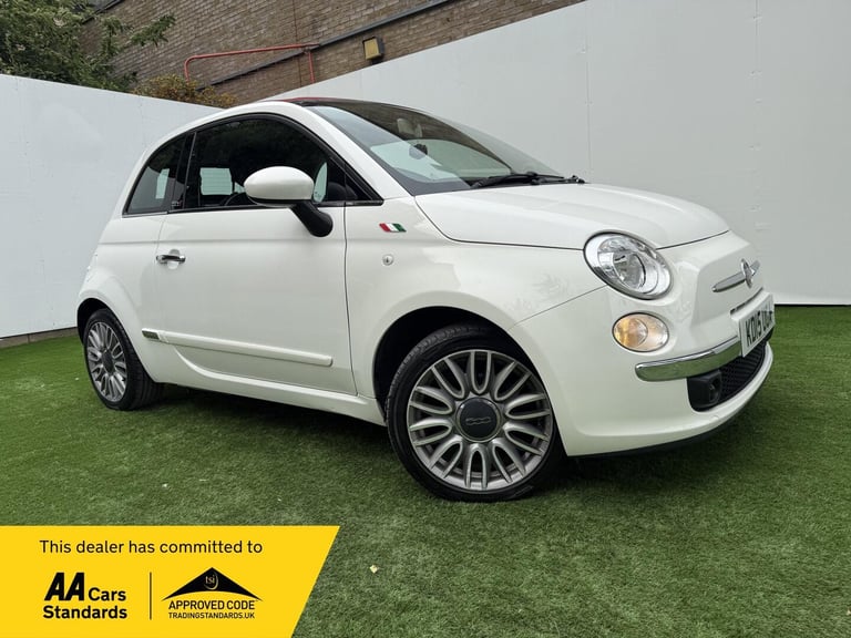 2015 Fiat 500 0.9 TwinAir Lounge 2dr Dualogic CONVERTIBLE PETROL Automatic