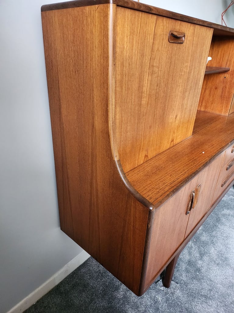 Gplan teak Fresco sideboard bureau high top wareham bh20 