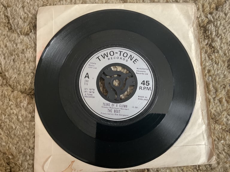 image for THE BEAT - TEARS OF A CLOWN 7” SKA TWO TONE