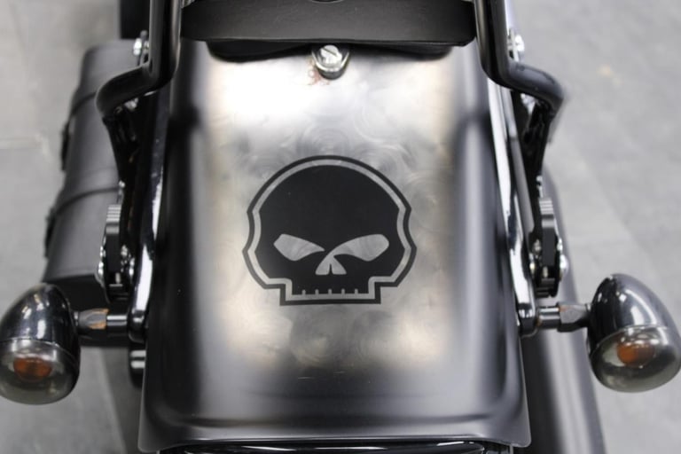 2009 Harley-Davidson FLSTSB Softail Crossbones in Denim Black