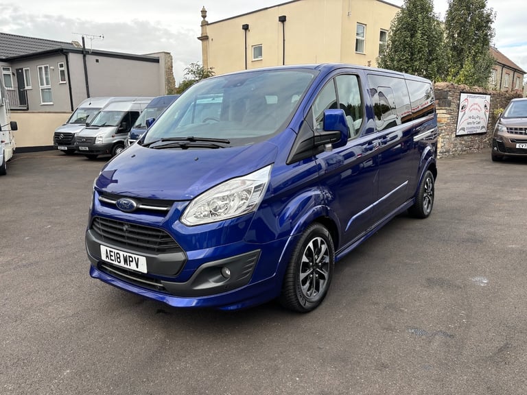2018 Ford Tourneo Custom 2.0 TDCi 170ps sport Low Roof 8 Seater Titanium Minibus Diesel Manual