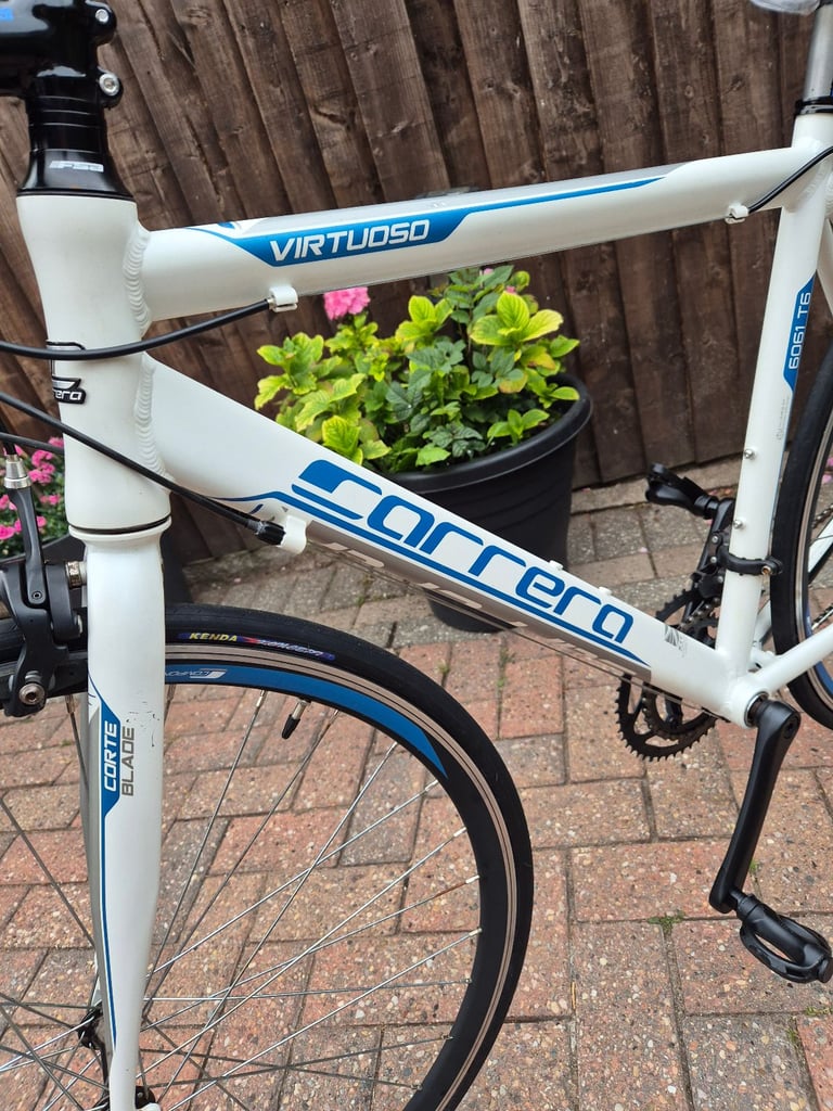 Carrera Virtuoso Blue And White Carrera Bike Carrera-virtuoso Gumtree