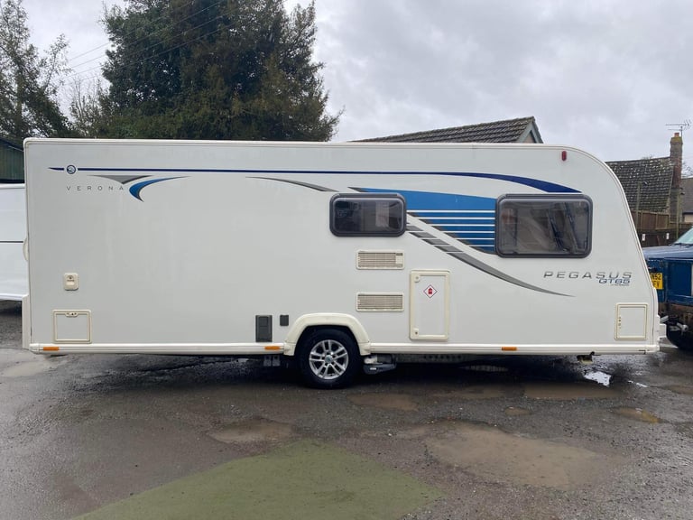 2015 Bailey Pegasus Verona GT65 4 Berth Fixed bed Caravan - B008