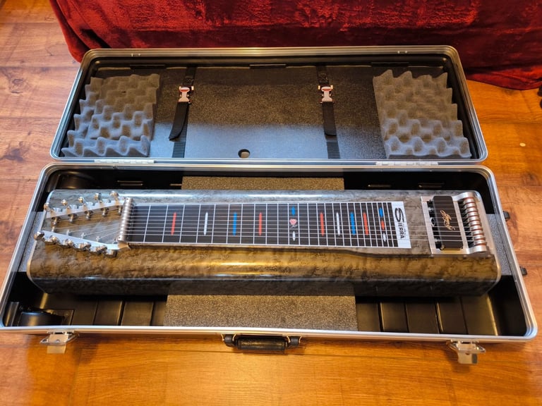 Sierra Artist Pedal Steel Guitar - excellent condition 10 string with case and volume pedal