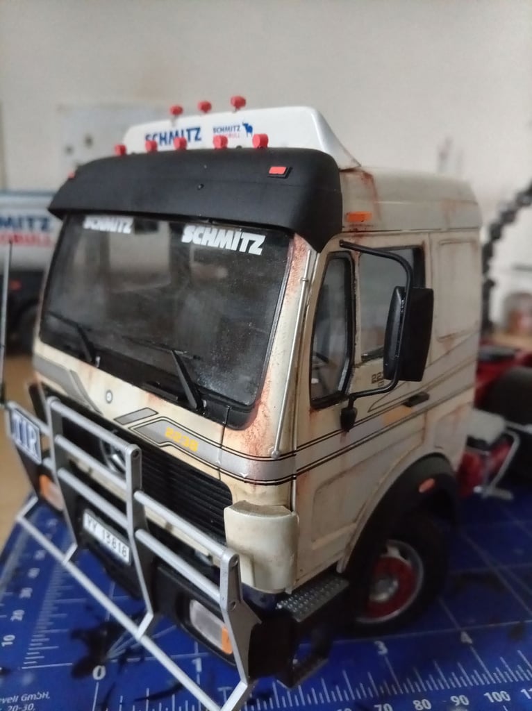 image for 1/24 Mercedes 2238+ cargobull dumper trailer