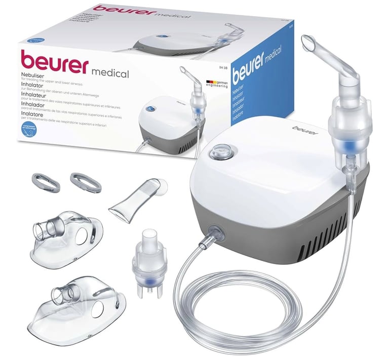 Beurer Nebulizer for Upper and Lower Respiratory Tract Nebulisation IH18