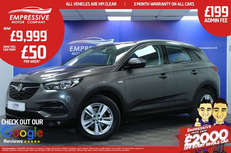 image for 2018 68 VAUXHALL GRANDLAND X 1.6 TURBO D BLUEINJECTION SE SUV 5DR DIESEL MANUAL