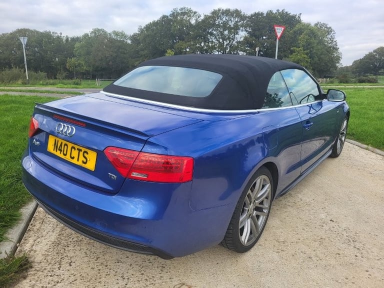 2016 Audi A5 Cabriolet 2.0 TDI S line Special Edition Plus Convertible 2dr