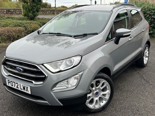2022 Ford Ecosport 1.0 EcoBoost 125 Titanium 5dr HATCHBACK Petrol Manual