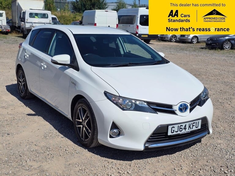 2014 Toyota Auris 1.8 VVT-h Icon Plus CVT Euro 5 (s/s) 5dr Hatchback Hybrid Automatic