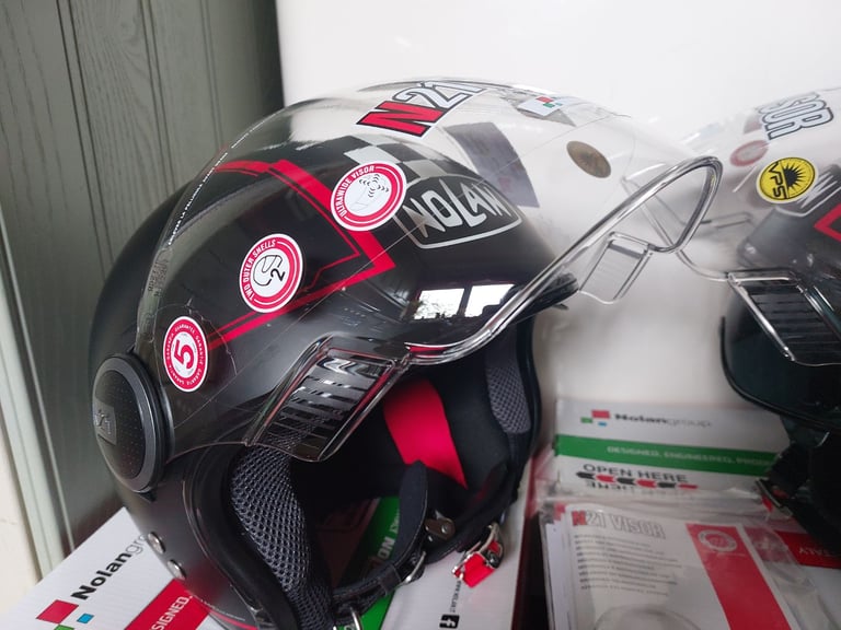 Nolan N21 with Visor Amarcord Helmets Large and Small