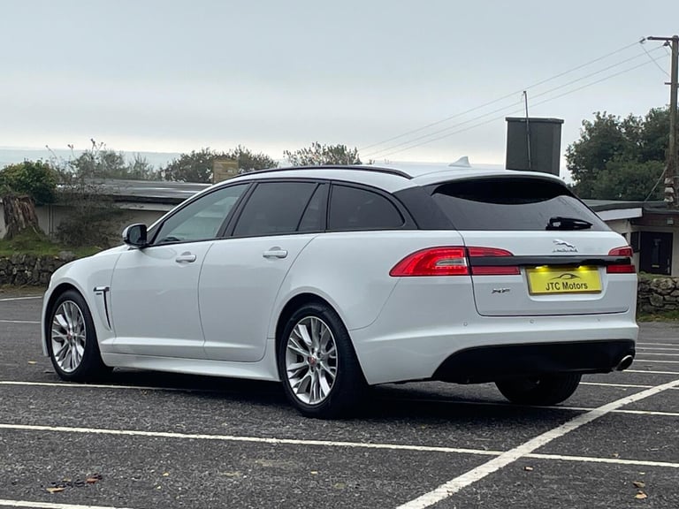 JAGUAR XF 2.2d [200] R-Sport Estate Auto, diesel, white + NOW SOLD 2014