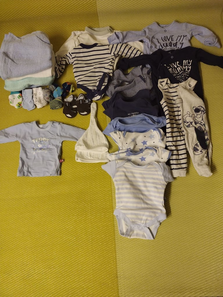 Baby and boys clothes.