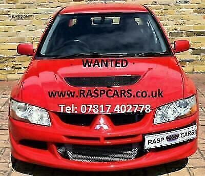 LOOKING TO BUY ANY Mitsubishi Lancer Evolution EVO 3 4 5 6 7 8 9 10 3000GT 