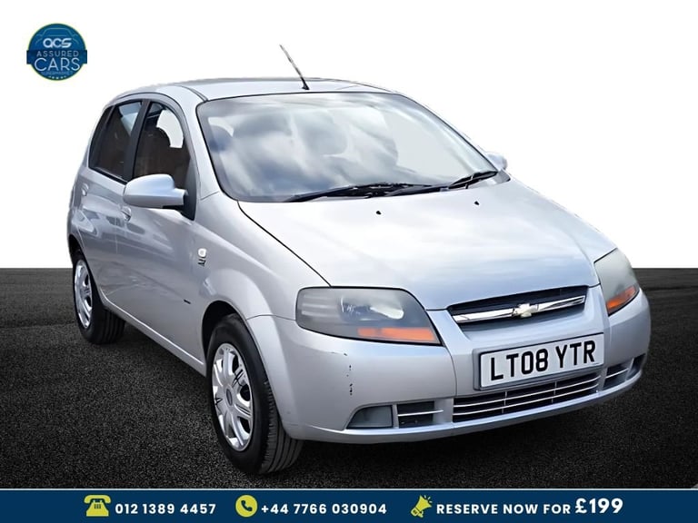 2008 08 CHEVROLET KALOS 1.2 SE 5D 72 BHP