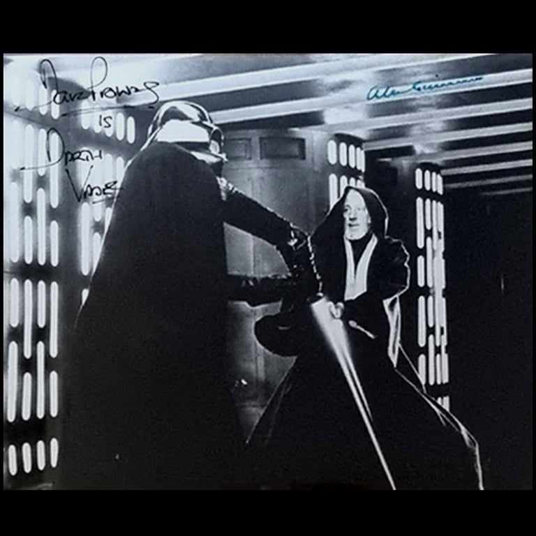 ULTRA RARE Autographed STAR WARS Photo