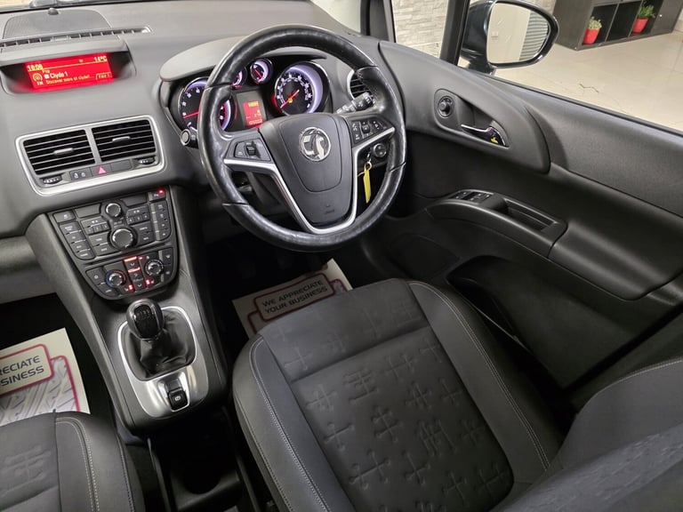 VAUXHALL MERIVA 1.4 i Tech Line Black Manual WARRANTY 12 MONTHS MOT