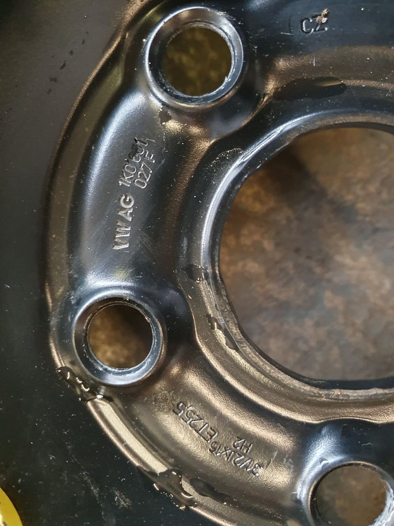 Audi  Volkswagen   Seat spare wheel