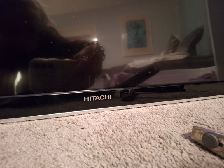 55 inch Hitachi UHD 4K Smart TV & firestick for sale 
