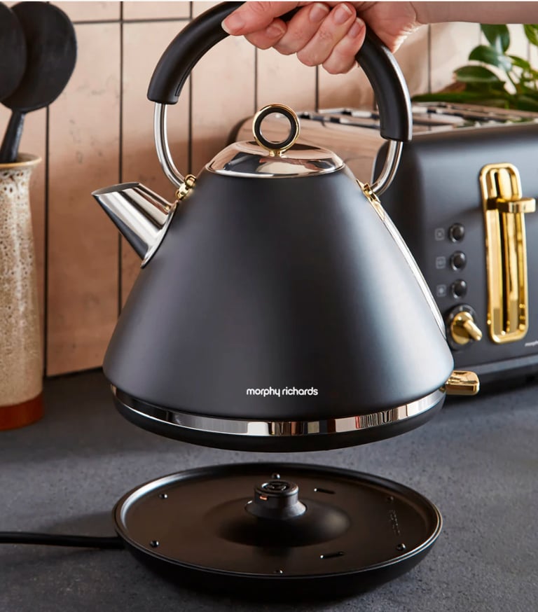 image for Morphy Richards Accent Gold Pyramid Kettle NEW