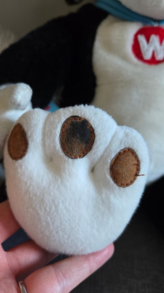 Vintage Wooly and Worth Soft Toy Plush Sheep & Dog - Advert Woolworths Merch
