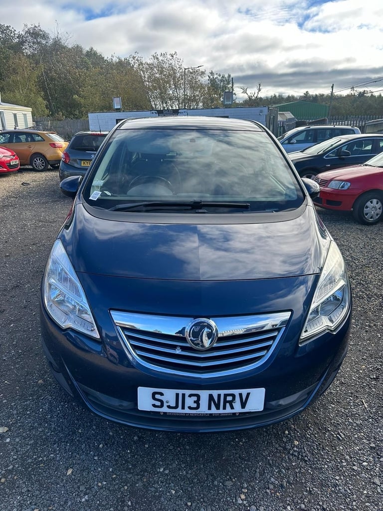 Cheap 2013 Vauxhall/Opel Meriva se low miles 67k with history for sale in Stanley, Durham