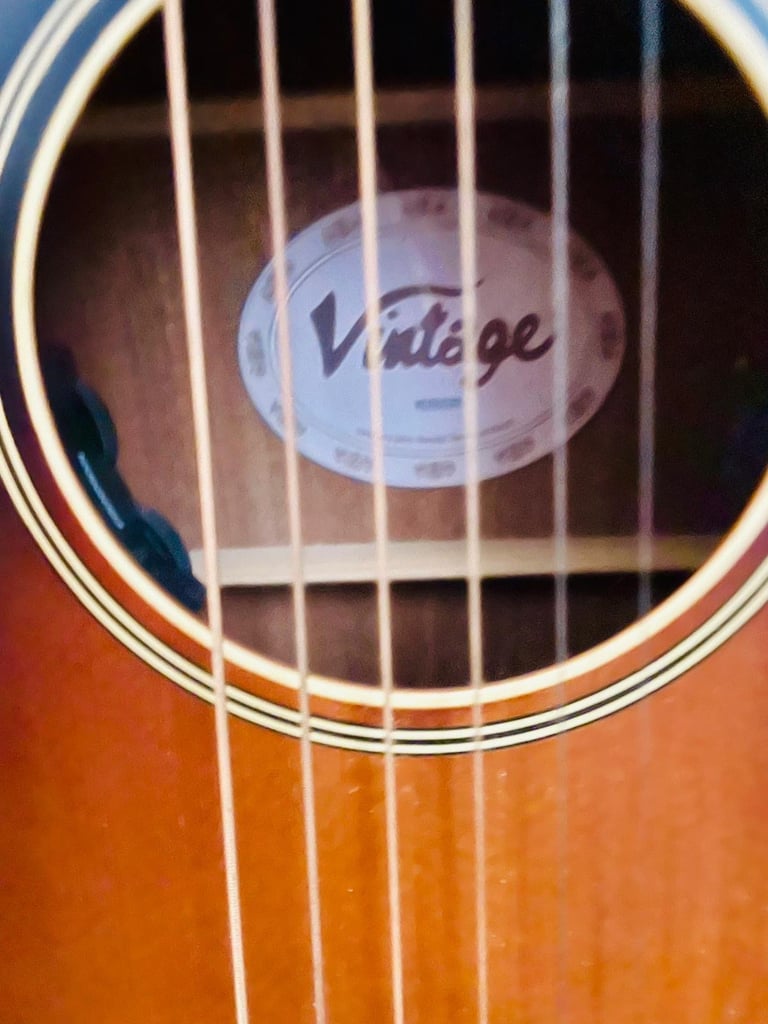 Guitar  Vintage acoustic guitar excellent condition £90 