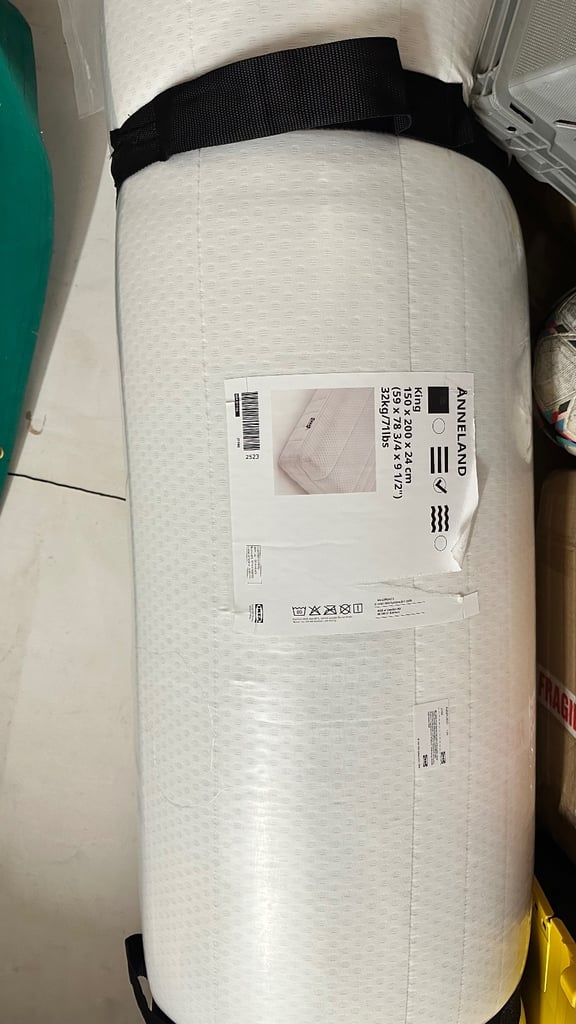 IKEA ANNELAND KING SIZE MATTRESSES 