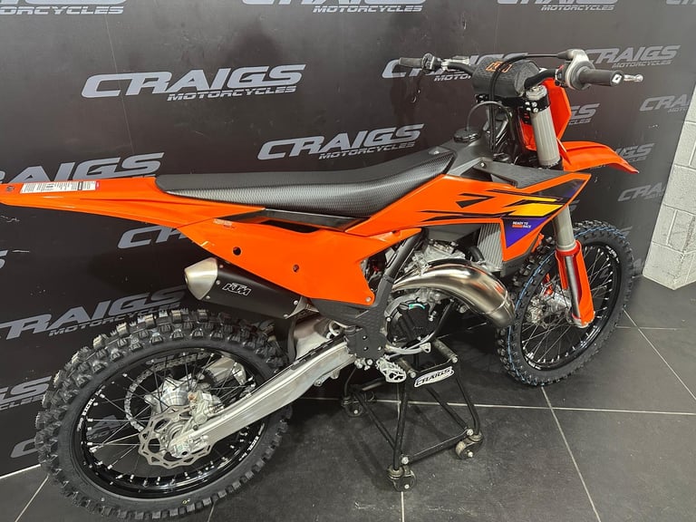 KTM 125 SX 2026 NEW MX BIKE AT CRAIGS MOTORCYCLES 