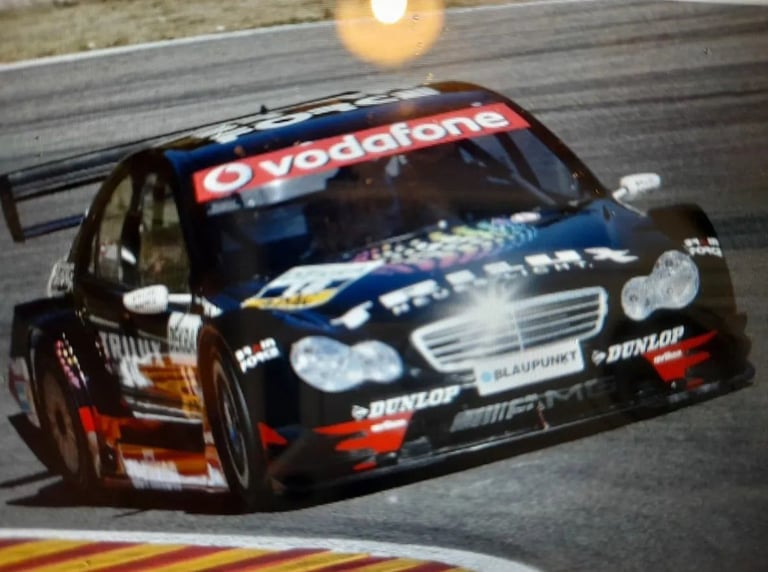 image for Cheap Black Mercedes Benz Merc Sports Kompressor C180K Automatic C Class Auto Rally Racing Car