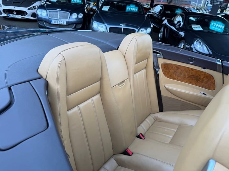2007 57 BENTLEY CONTINENTAL 6.0 W12 GTC CONVERTIBLE 2DR PETROL AUTO 4WD EURO 4 (
