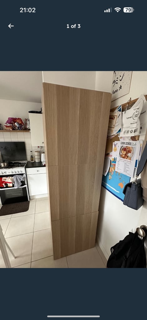 image for Ikea wardrobe cupboard cabinet storage besta x3 £60 each 