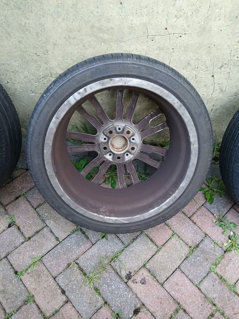 Genuine set of 19inch BMW msport wheel's with tyre's 