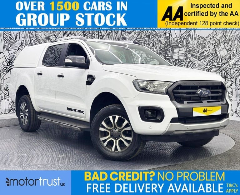 image for 2019 Ford Ranger 3.2 TDCi Wildtrak Pickup Double Cab 4dr Diesel Manual 4WD Euro 6 (s/s) (200 PICK...
