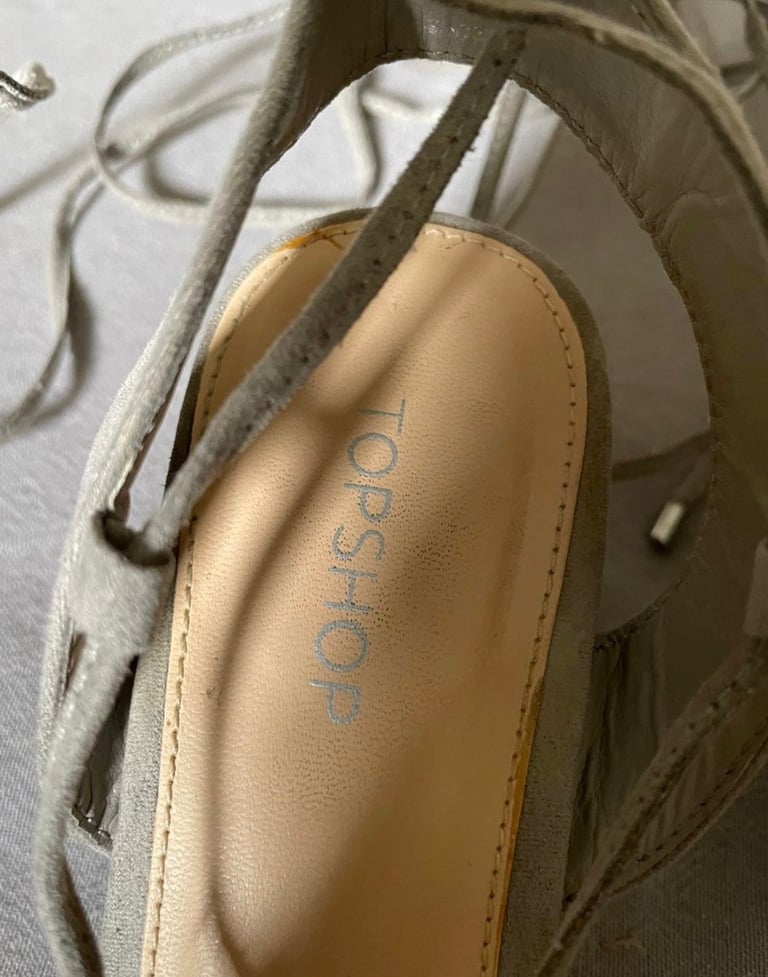 TopShop Block Heels size 6. 
