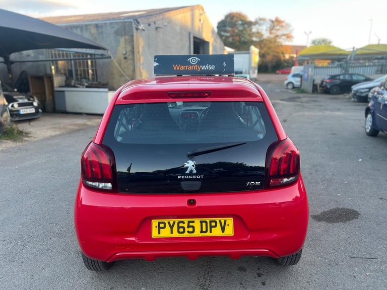 2016 Peugeot 108 1.0 Access Euro 6 3dr HATCHBACK Petrol Manual