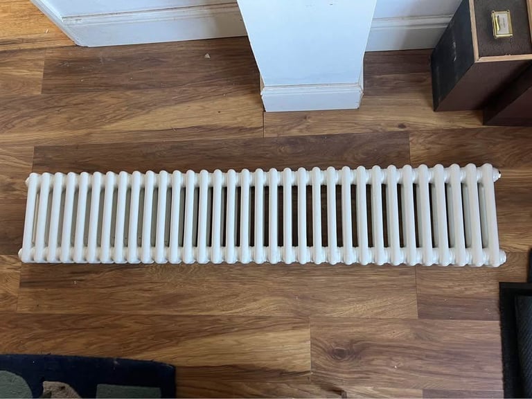 Milano Windsor Horizontal Double Column White Traditional Radiator 1505 x 300