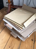 16 vinyl cardboard packages 