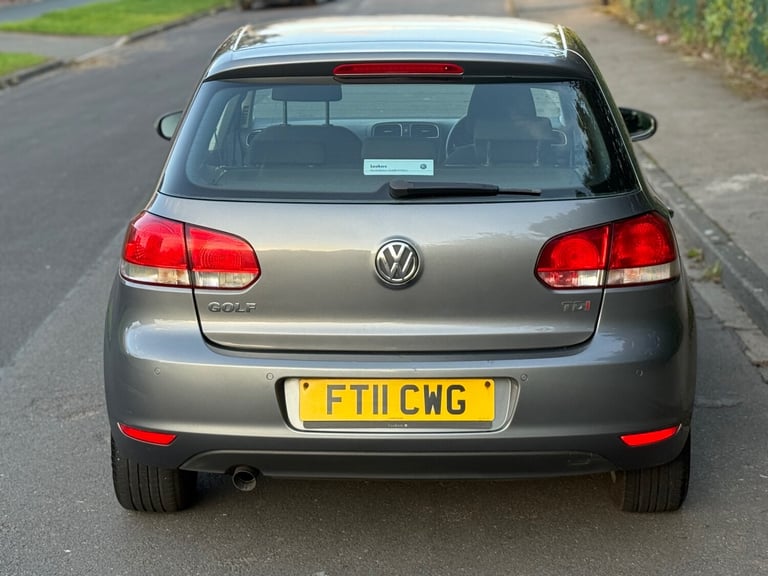 2011 Volkswagen Golf 1.6 TDi 105 Match 5dr HATCHBACK Diesel Manual